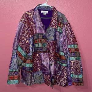 Patchwork boho jacket